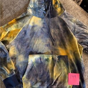 Tie-Dye Hooded Sweatshirt